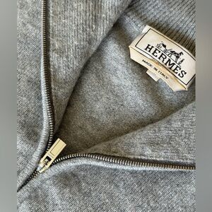 Authentic Hermès Gray Men's Sweater